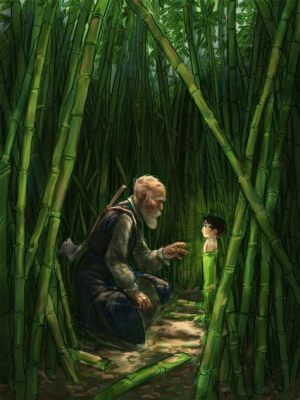  “The Tale of the Bamboo Cutter” – An Intriguing Glimpse into Korean Mythology and Human Yearning